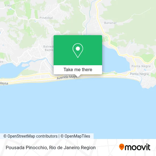 Pousada Pinocchio map