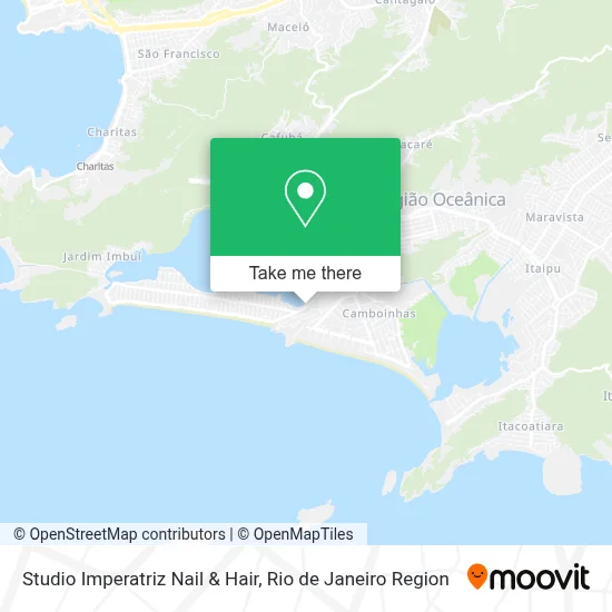 Studio Imperatriz Nail & Hair map