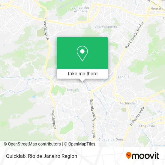 Quicklab map