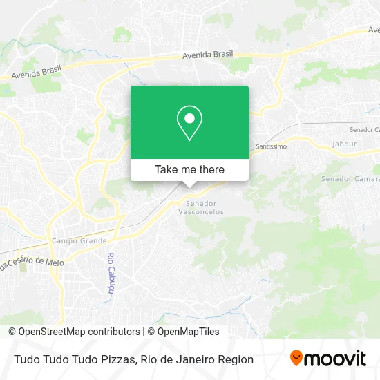 Tudo Tudo Tudo Pizzas map