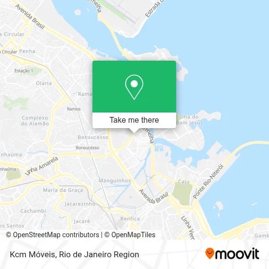 Kcm Móveis map