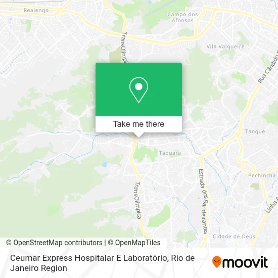 Ceumar Express Hospitalar E Laboratório map