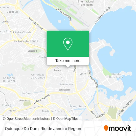 Quiosque Do Dum map