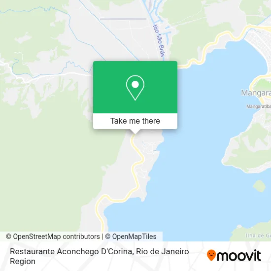 Restaurante Aconchego D'Corina map