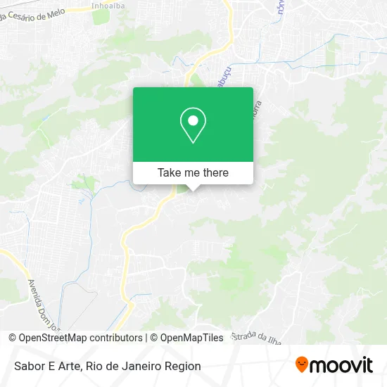 Sabor E Arte map
