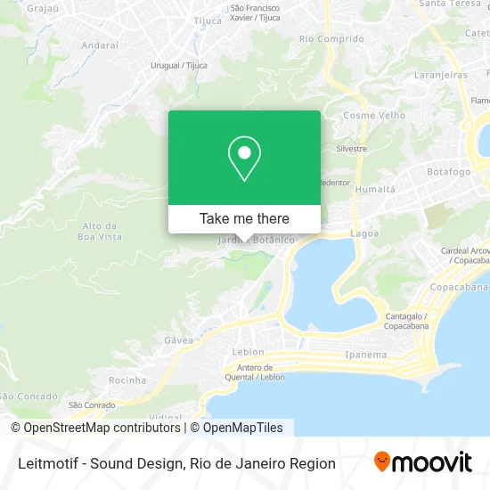 Leitmotif - Sound Design map
