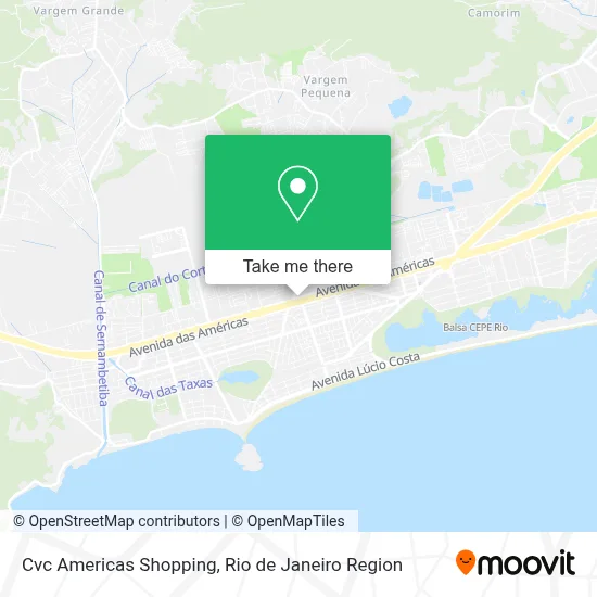 Cvc Americas Shopping map