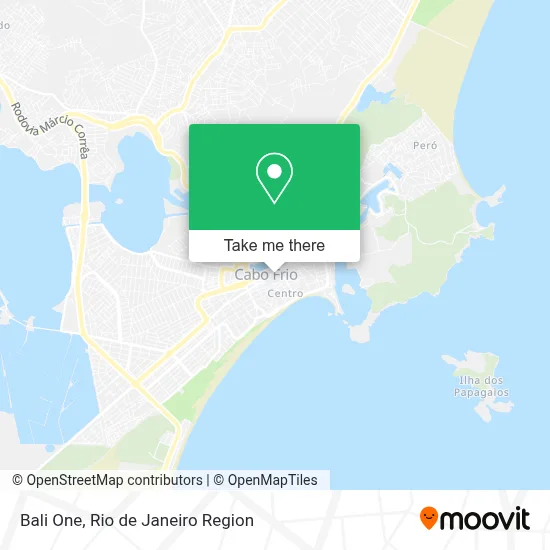 Bali One map