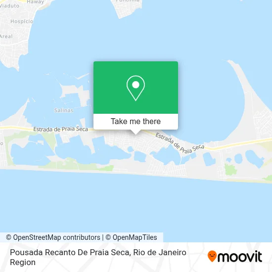 Pousada Recanto De Praia Seca map