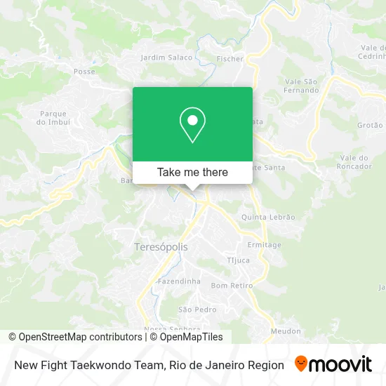 New Fight Taekwondo Team map
