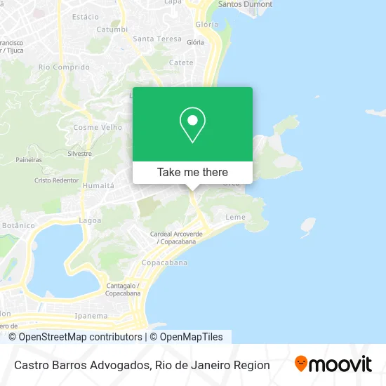Castro Barros Advogados map