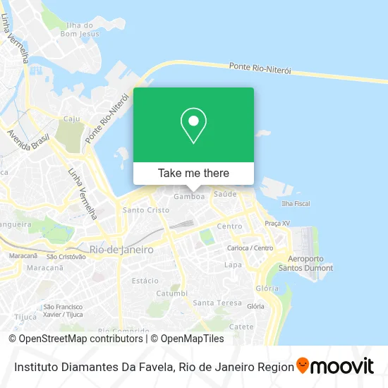 Instituto Diamantes Da Favela map