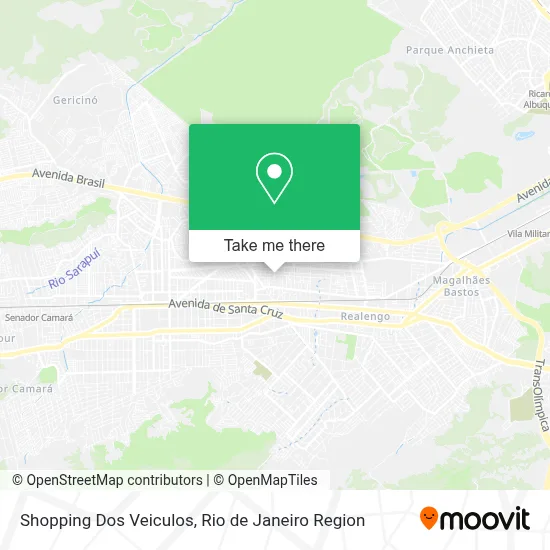 Shopping Dos Veiculos map