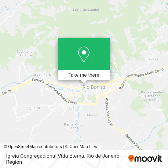 Igreja Congregacional Vida Eterna map