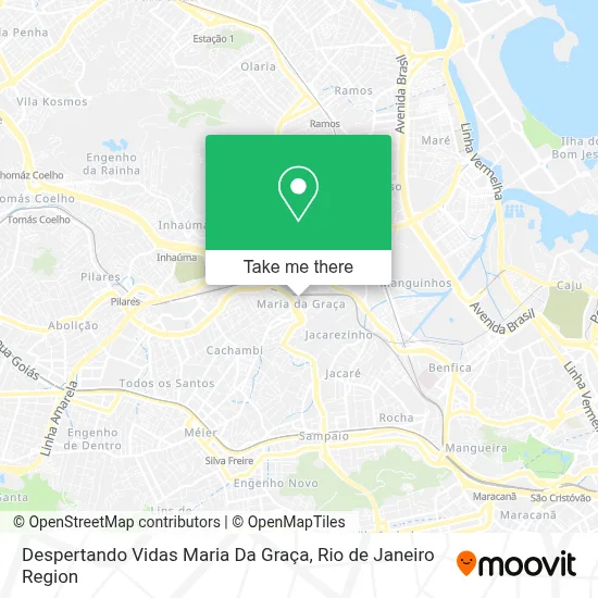 Despertando Vidas Maria Da Graça map