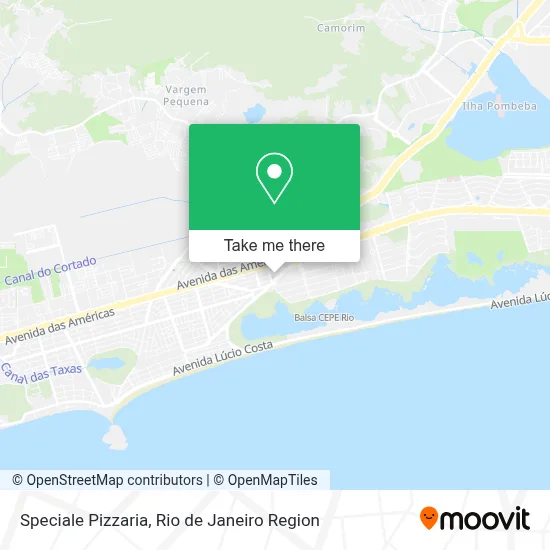 Speciale Pizzaria map