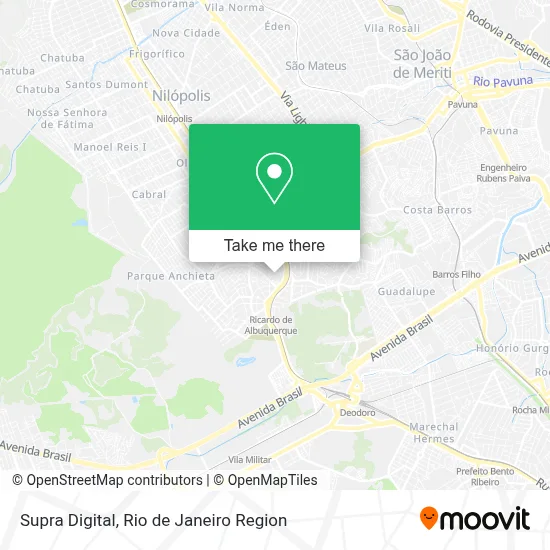 Supra Digital map