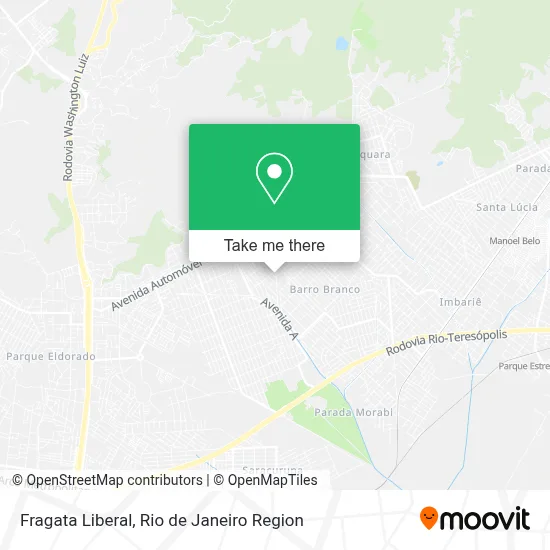 Fragata Liberal map