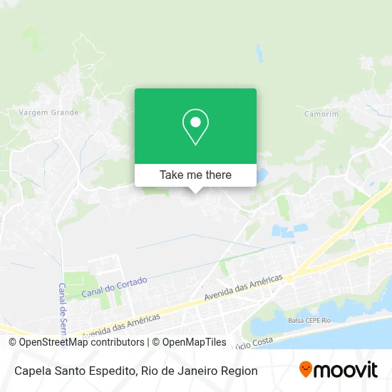 Capela Santo Espedito map