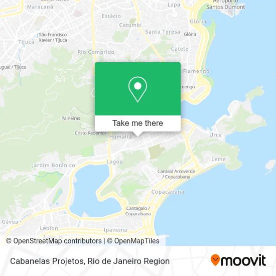 Cabanelas Projetos map