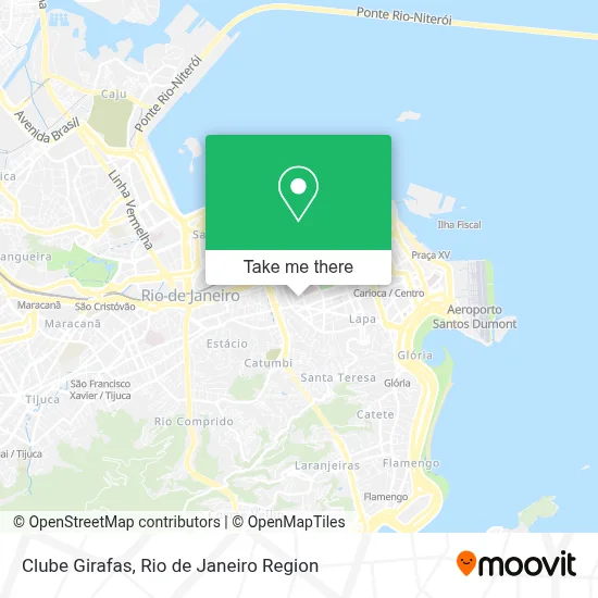Clube Girafas map