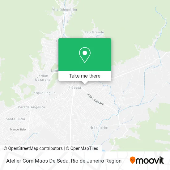 Atelier Com Maos De Seda map