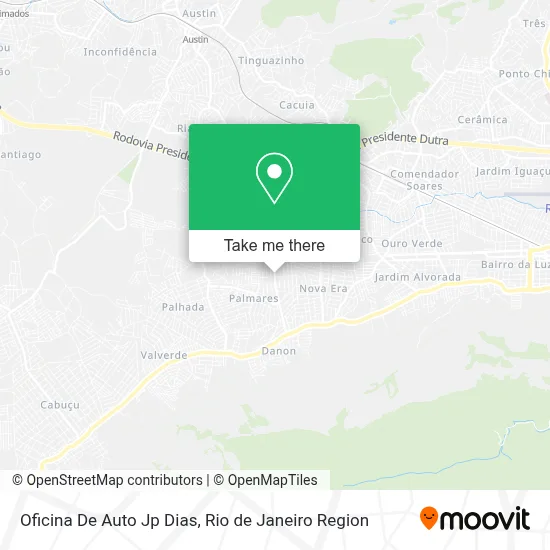 Oficina De Auto Jp Dias map