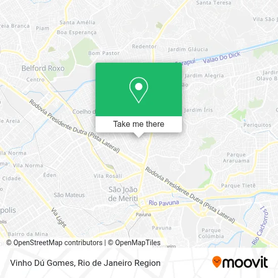 Vinho Dú Gomes map