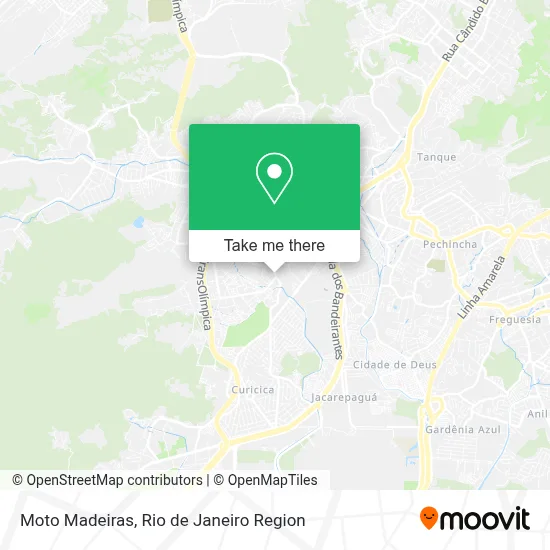 Moto Madeiras map