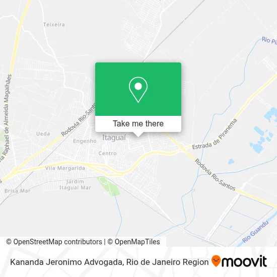 Kananda Jeronimo Advogada map