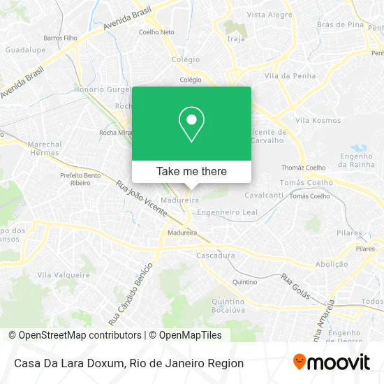 Casa Da Lara Doxum map
