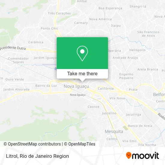 Litrol map