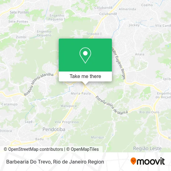 Barbearia Do Trevo map