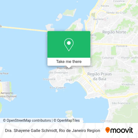 Dra. Shayene Galle Schmidt map