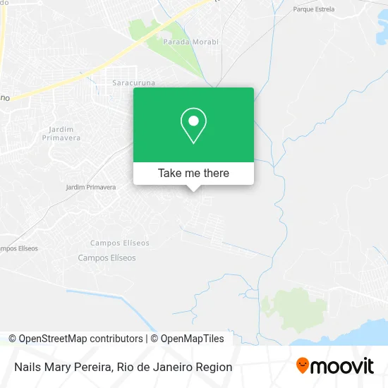 Nails Mary Pereira map