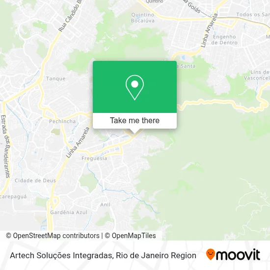 Artech Soluções Integradas map