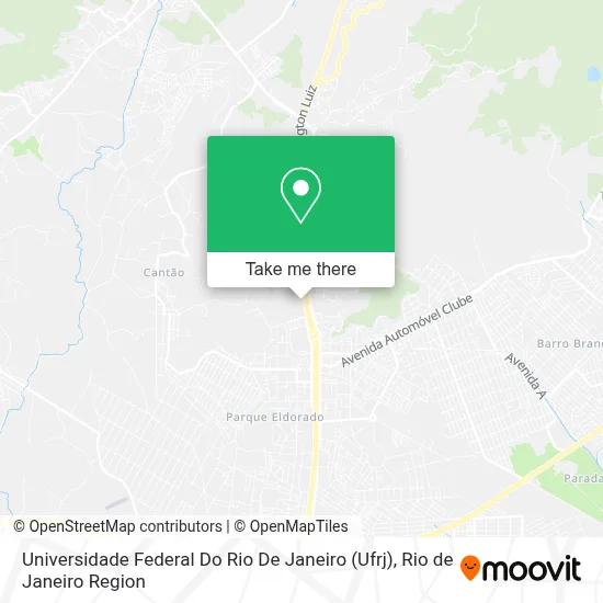 Universidade Federal Do Rio De Janeiro (Ufrj) map