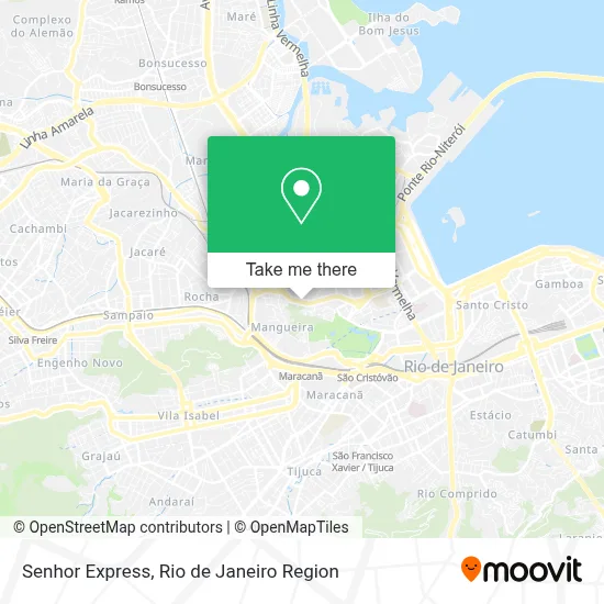 Senhor Express map
