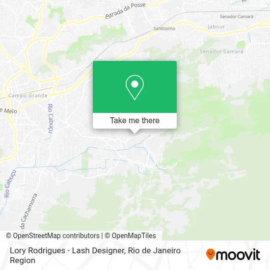 Lory Rodrigues - Lash Designer map