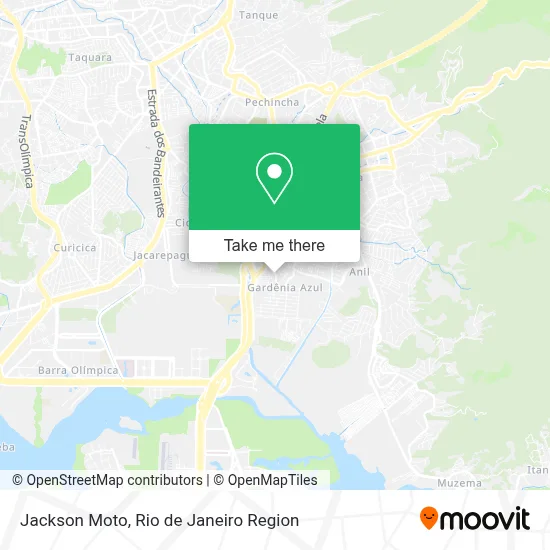 Jackson Moto map