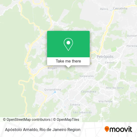 Apóstolo Arnaldo map