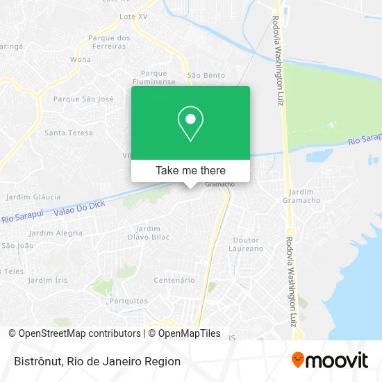 Bistrônut map