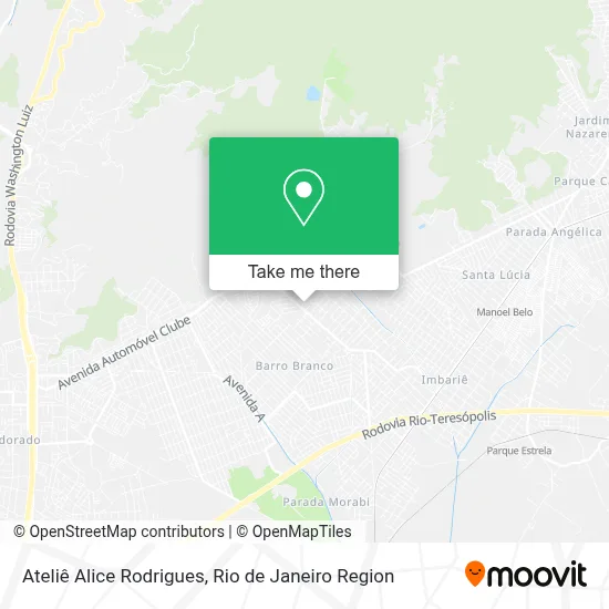 Ateliê Alice Rodrigues map