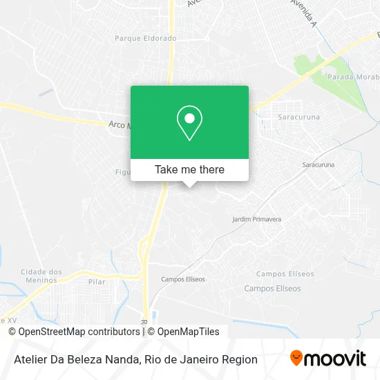 Atelier Da Beleza Nanda map