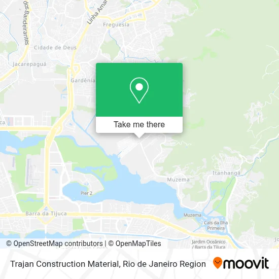 Trajan Construction Material map