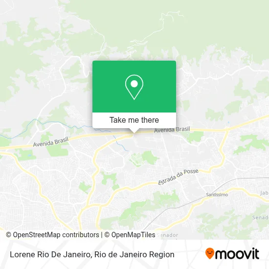 Lorene Rio De Janeiro map