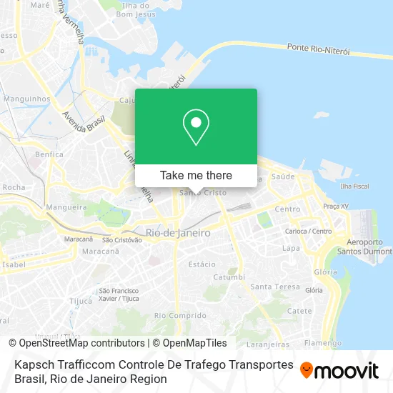 Kapsch Trafficcom Controle De Trafego Transportes Brasil map