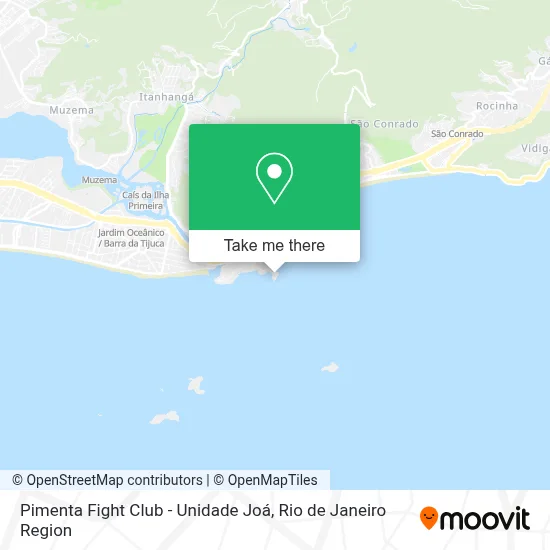 Pimenta Fight Club - Unidade Joá map