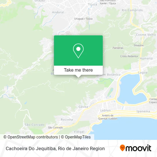 Cachoeira Do Jequitiba map