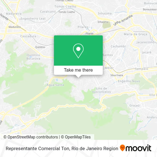 Representante Comercial Ton map